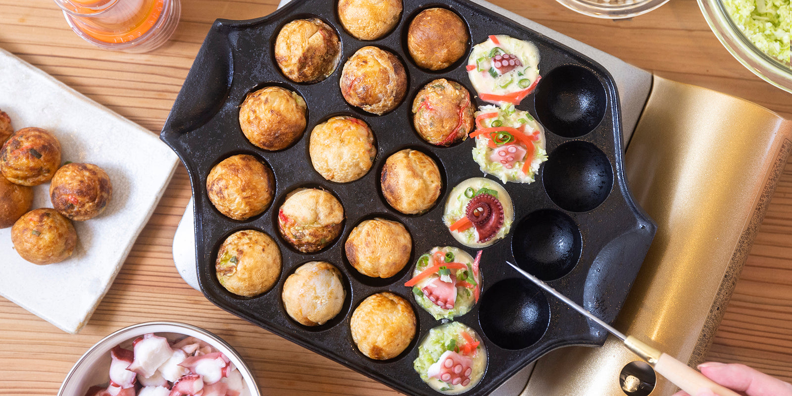 Takoyaki Pan vs Aebleskiver Pan: Whatâs the Real Difference?